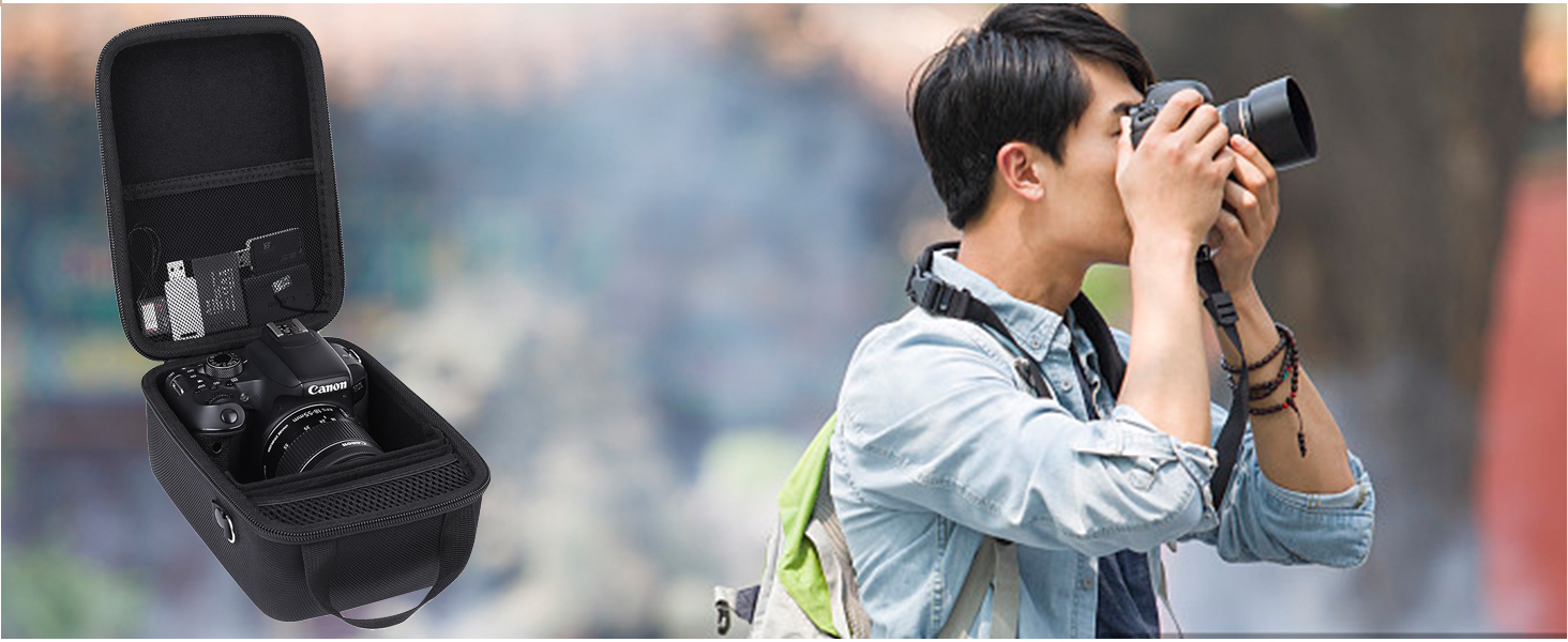 Чохол для Canon EOS R100/R50/M50/M50 Mark II - co2CREA Harte Kameratasche