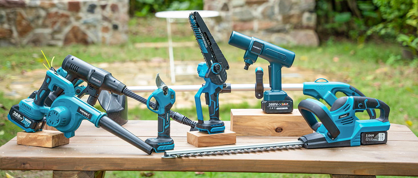 Yofidra Акумуляторний шуруповерт 21V, 13 мм, 2 швидкості, комплект з 2 акумуляторами 3.0Ah, 25+3 рівня моменту, 80 Нм, LED-підсвічування, для дому та саду, DIY