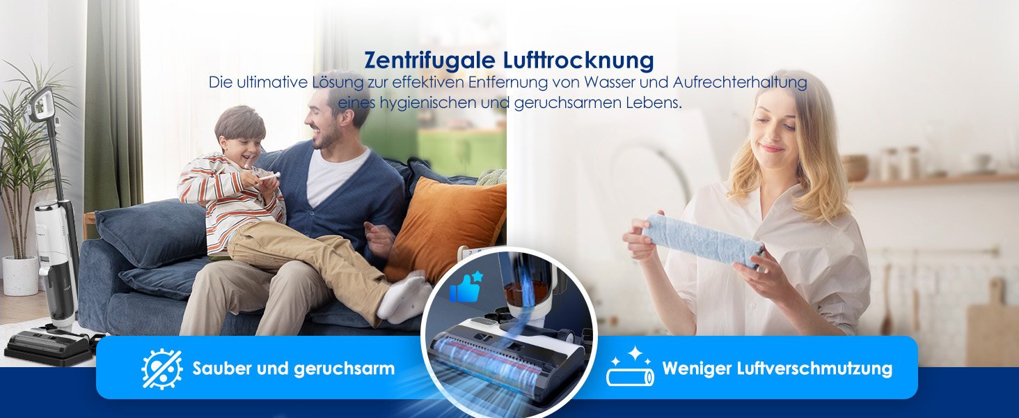 Бездротовий пилосос Tineco S5 Combo: ідеальний для шерсті тварин та липких забруднень, легкий, тихий, з інтелектуальним дисплеєм