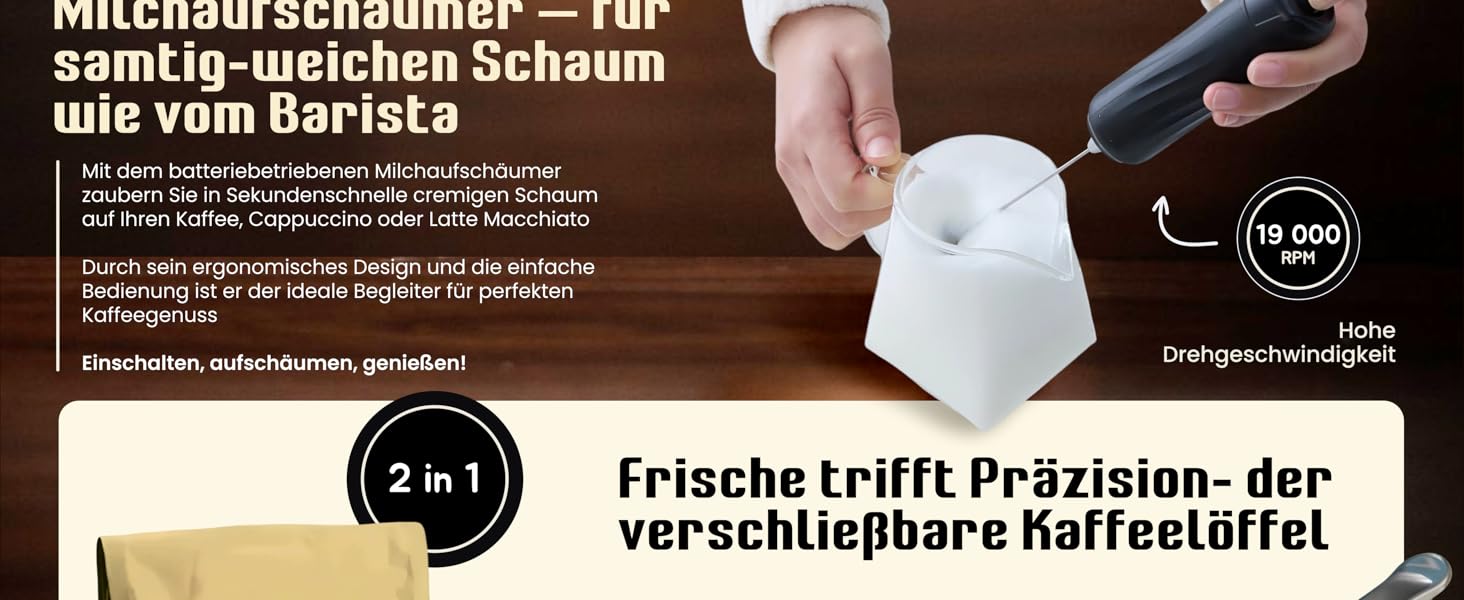 Набір для приготування кави френч-прес, 1 літр, з молочний спінювач, з нержавіючої сталі, термоізольований