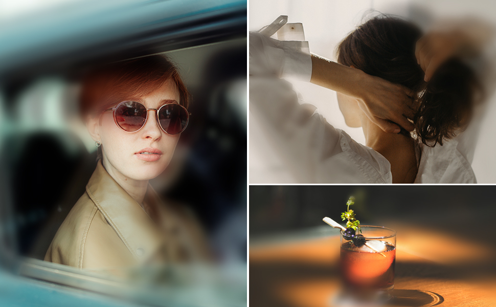 NEEWER 77mm фільтр діоптрій з розділеним полем, камера, лінійний призма K9, оптичне скло, аксесуар для об'єктива, ефект розмиття фону, кольоровий ефект