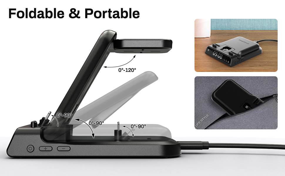 Зарядний стан для Apple SwanScout 701A: iPhone, Apple Watch, AirPods. 3 в 1