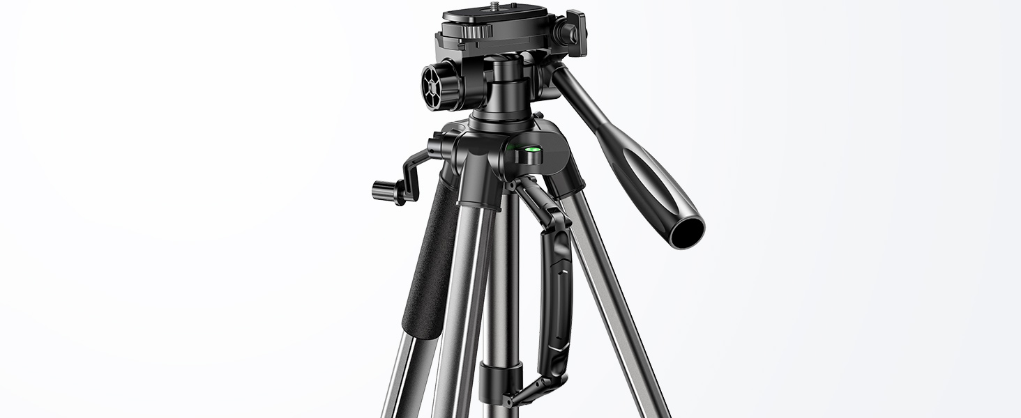 Штатив для камери UGREEN 53.5-175 см, легкий та портативний, з тримачем для смартфона та чохлом для DSLR, Canon, Nikon, Action Camera