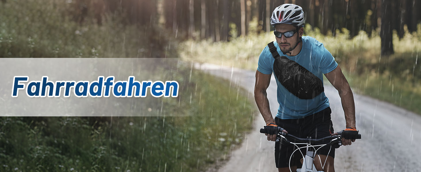 Поясна сумка для жінок та чоловіків, чорна, водонепроникна, 4L, для бігу, спорту, подорожей, активного відпочинку, фітнесу, з дощовиком