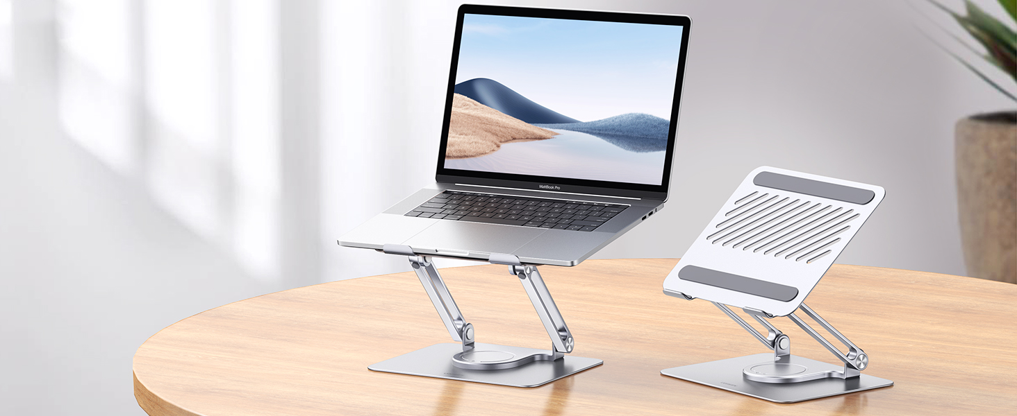 Підставка для ноутбука UGREEN з алюмінію, 2 слоти, вертикальна, для MacBook Pro/Air, iPad, Huawei, Surface, Dell, HP та інші