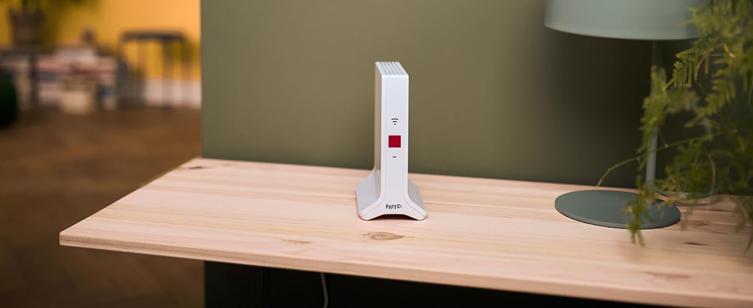 Роутер FRITZ!Box 7690: Wi-Fi 7, DSL, VDSL, ADSL, Mesh, DECT, підтримка швидкості до 300 Мбіт/с