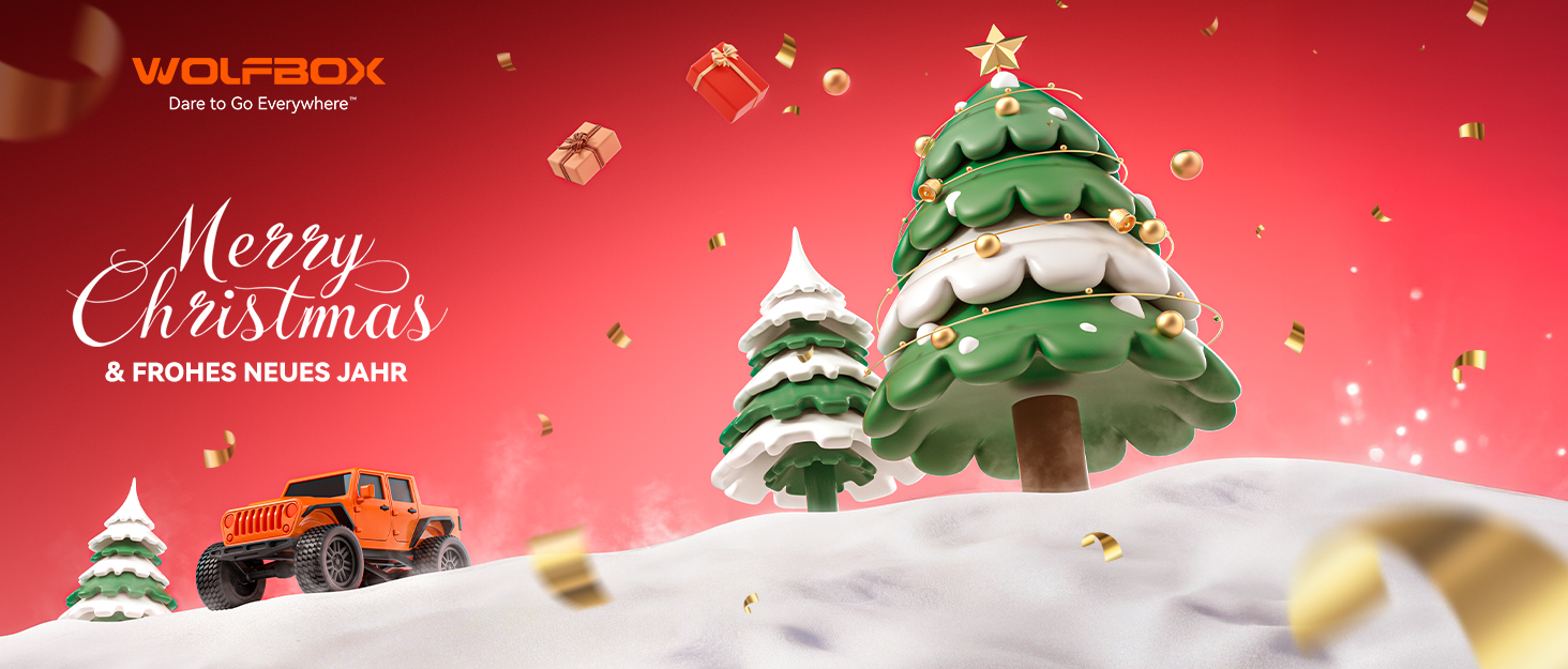 WOLFBOX Powerbank для запуску авто 4000A, 12V, з LED-ліхтарем та великим екраном, для легкових автомобілів, SUV, вантажівок та мотоциклів