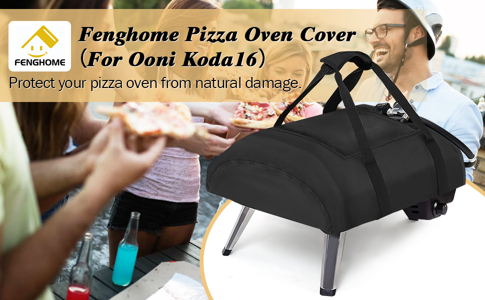 Чохол Fenghome для Ooni Koda 16, водонепроникний, чорний