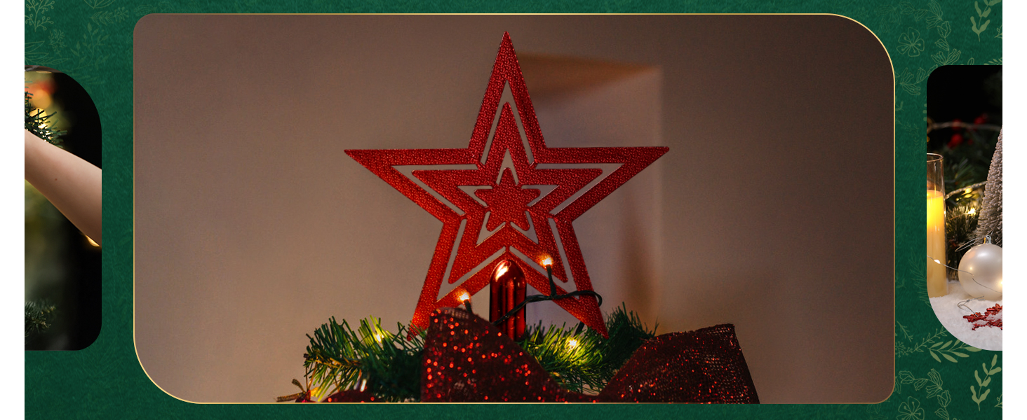 Набір ялинкових прикрас SOLEDI® 128 шт. Преміум якість, червоно-білі пластикові кулі з зіркою та верхівкою - міцний та безпечний набір з петельками. Ялинкові кулі різних кольорів, багаторазовий декор для Різдва.