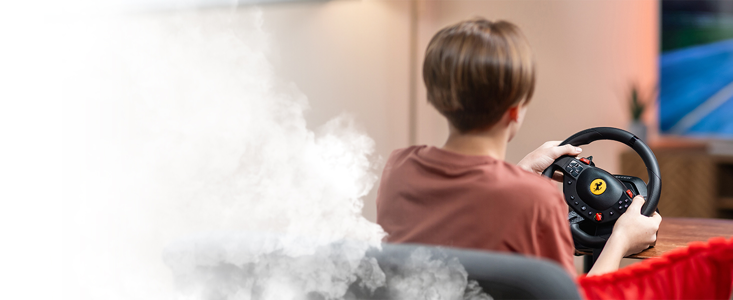 Руль Thrustmaster T98 Ferrari 296 GTB для PS5, PS4, PC