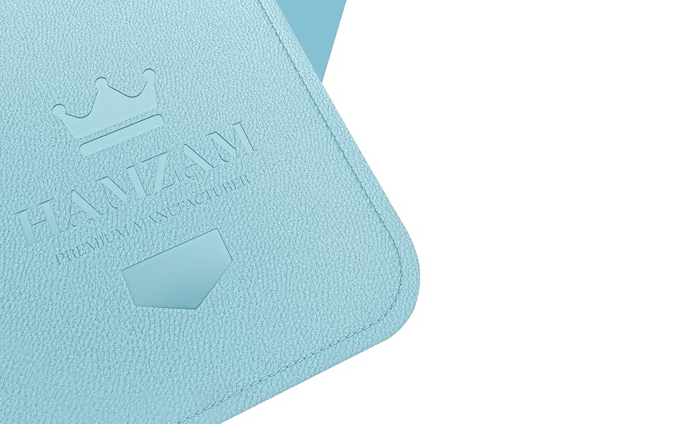 Підкладка для столу HAMZAM з PU шкіри, 90x40 см - преміум якість, з інтегрованим мишкою, для офісу та дому