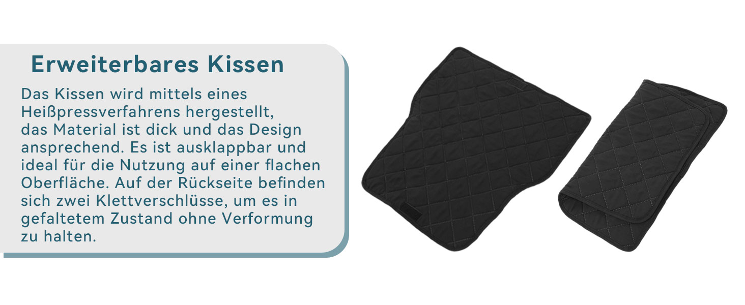 Переносна сумка-переноска для котів та собак Petsfit, розкладний дизайн, з м'яким розкладним килимком, чорна (47x30x30 см)