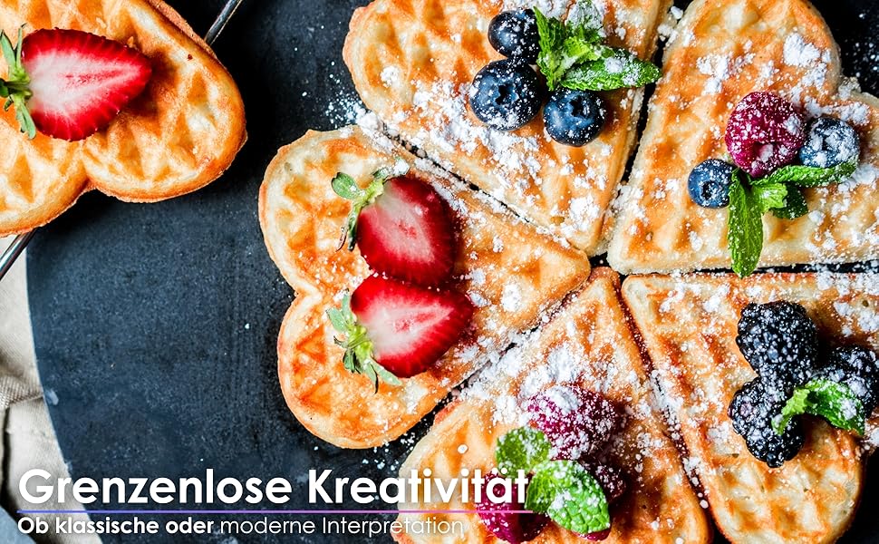 Електричний вафельниця-контактний гриль 1000 Вт | Вафельниця для сердечок | Paninigrill | Вафельниця-тостер | Антипригарне покриття | Cool-Touch |