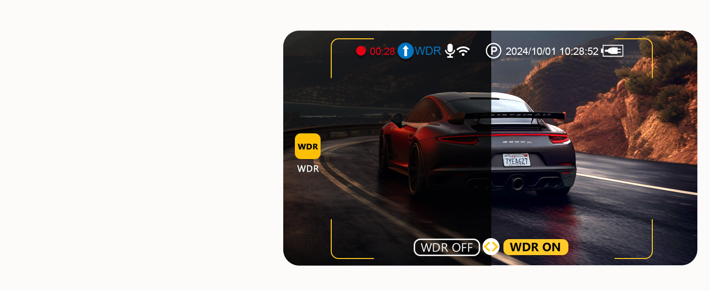 Відеореєстратор Z-Edge 4K Dual Autokamera з GPS, WiFi та LCD 2.7 дюйма. Підтримка запису 4K, 2K, 1080P, WDR, G-сенсор, нічне бачення, паркувальний режим. Версія 2025.