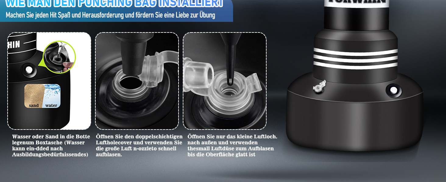 Стендова боксерська груша для дорослих та підлітків, 175 см, міцна боксерська груша для ударів, комплект з боксерськими рукавичками та електричним насосом, боксерська груша для чоловіків, ідеальна для тренувань MMA та кікбоксингу