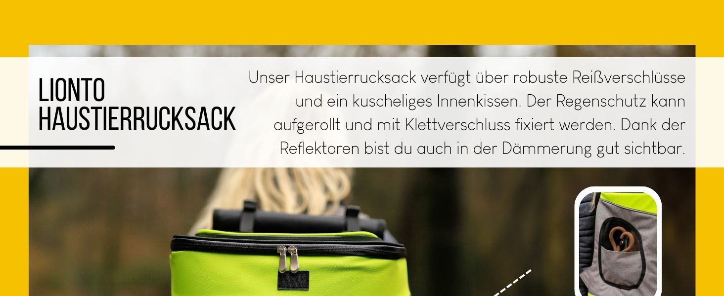 Сумка-рюкзак для транспортування котів Lionto, 34x30x42 см, сіра/зелена