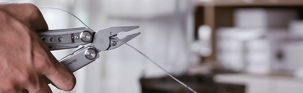 Мультитул NexTool Muiltool 19-в-1: плоскогубці, ніж, викрутка, ножиці, сталь, кемпінг, подарунок для чоловіків