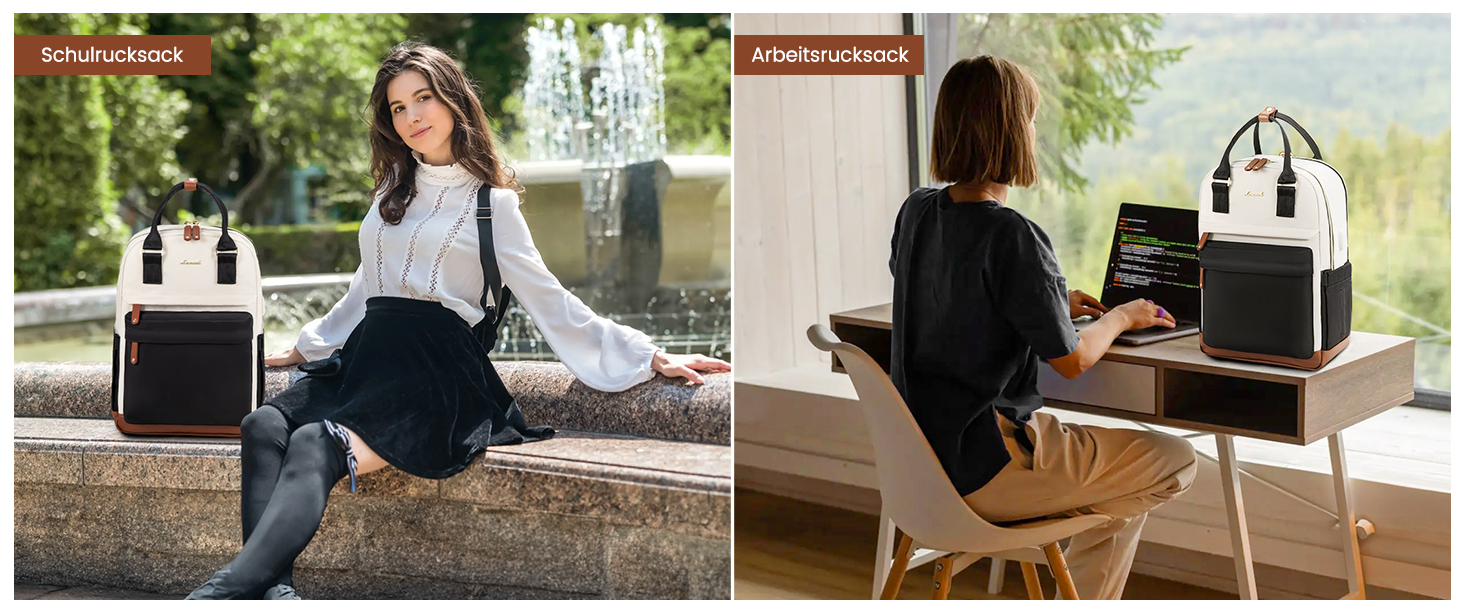 LOVEVOOK Рюкзак для жінок, 15.6