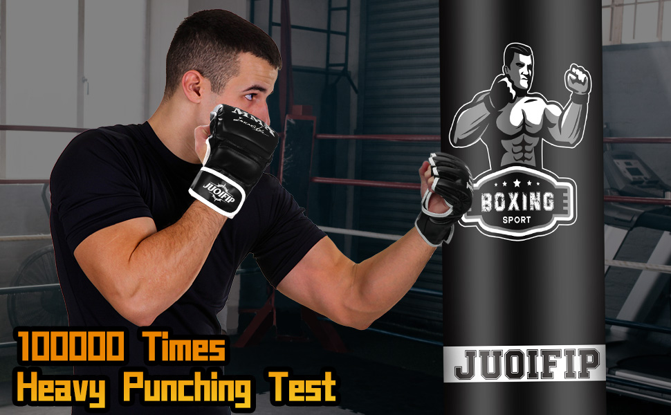 Боксерський мішок JUOIFIP 180см з рукавичками та насосом для MMA, Муай Тай, фітнесу. A-стиль