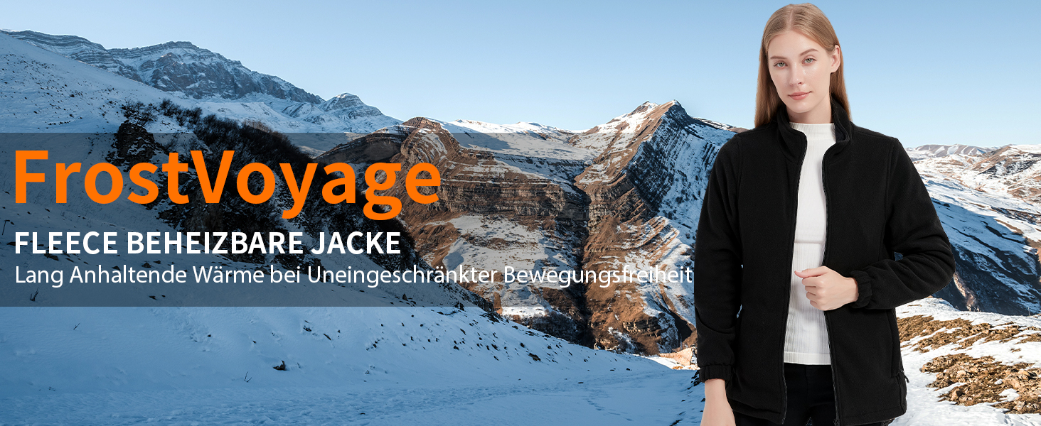 Обогревна куртка для жінок з Powerbank 18400 mAh, 10 зон обігріву, флісова куртка Feece, тепла куртка з акумулятором, зимовий одяг з обігрівом (L)