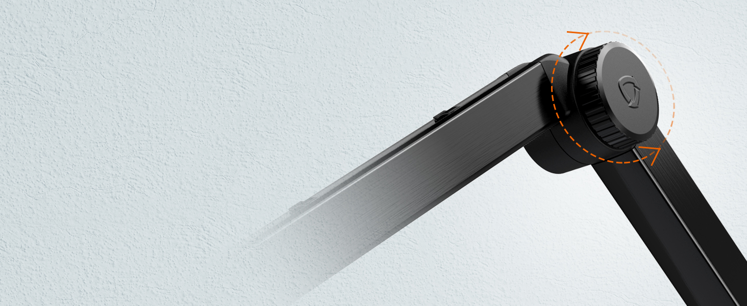 Підставка для мікрофона SUNMON для Blue Yeti та інших – міцна, 360° обертання, металева клямка, універсальна | HyperX QuadCast 2, Fifin AM8, Seiren Mini V3, MV7