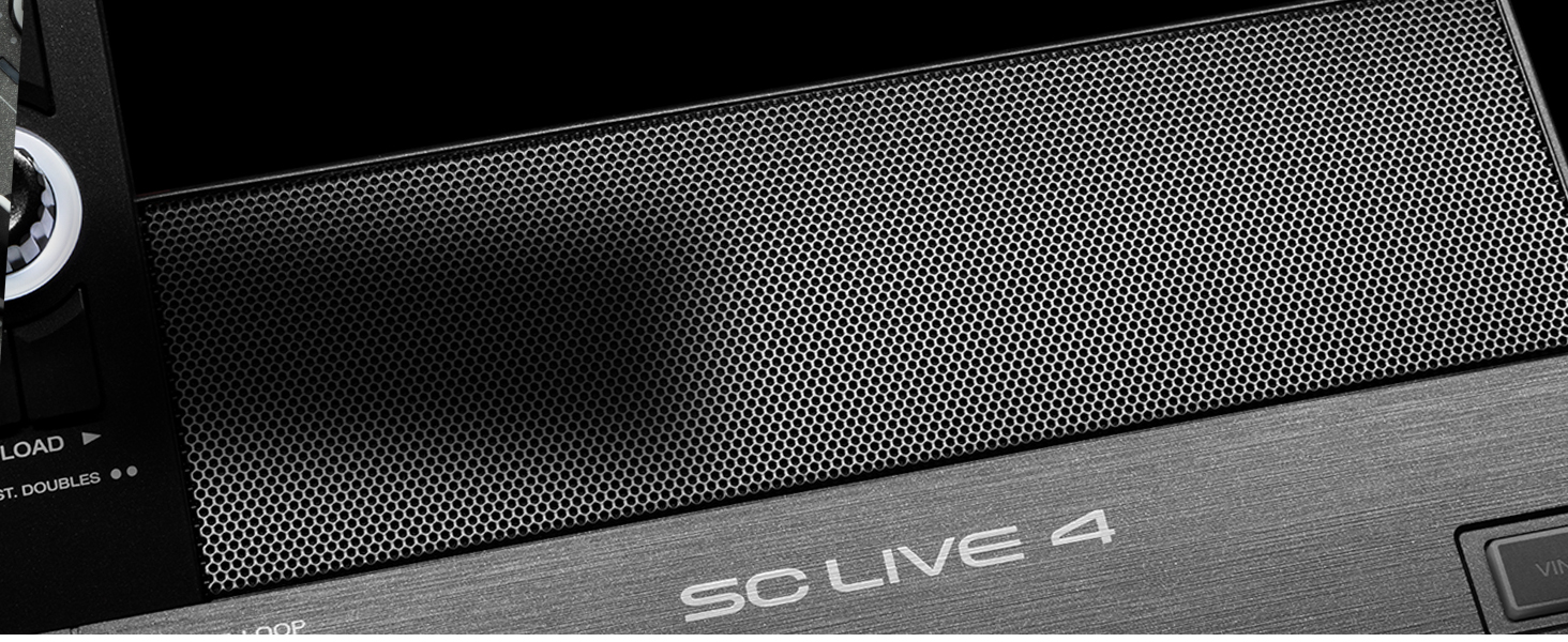 DJ контролер Denon DJ SC LIVE 4: 4 деки, Stem-розділення, Wi-Fi, вбудовані динаміки, сумісність з Serato DJ та Virtual DJ