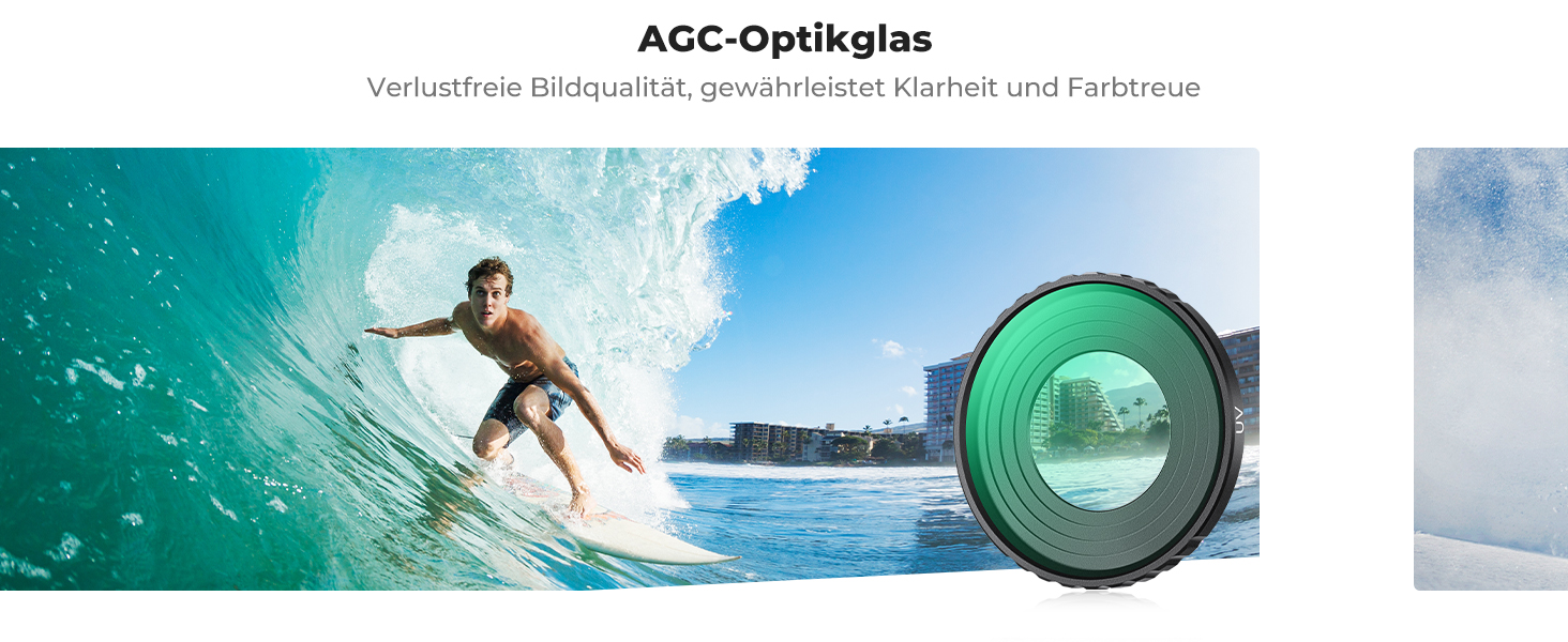 Фільтри K&F Concept ND/CPL для DJI Osmo Action 4/5 PRO: набір 4 шт. (ND8, ND16, ND32, CPL)