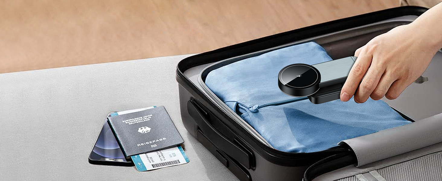 3-в-1 Станція Бездротової Зарядки: iPhone, Apple Watch, AirPods (Біла/Чорна)