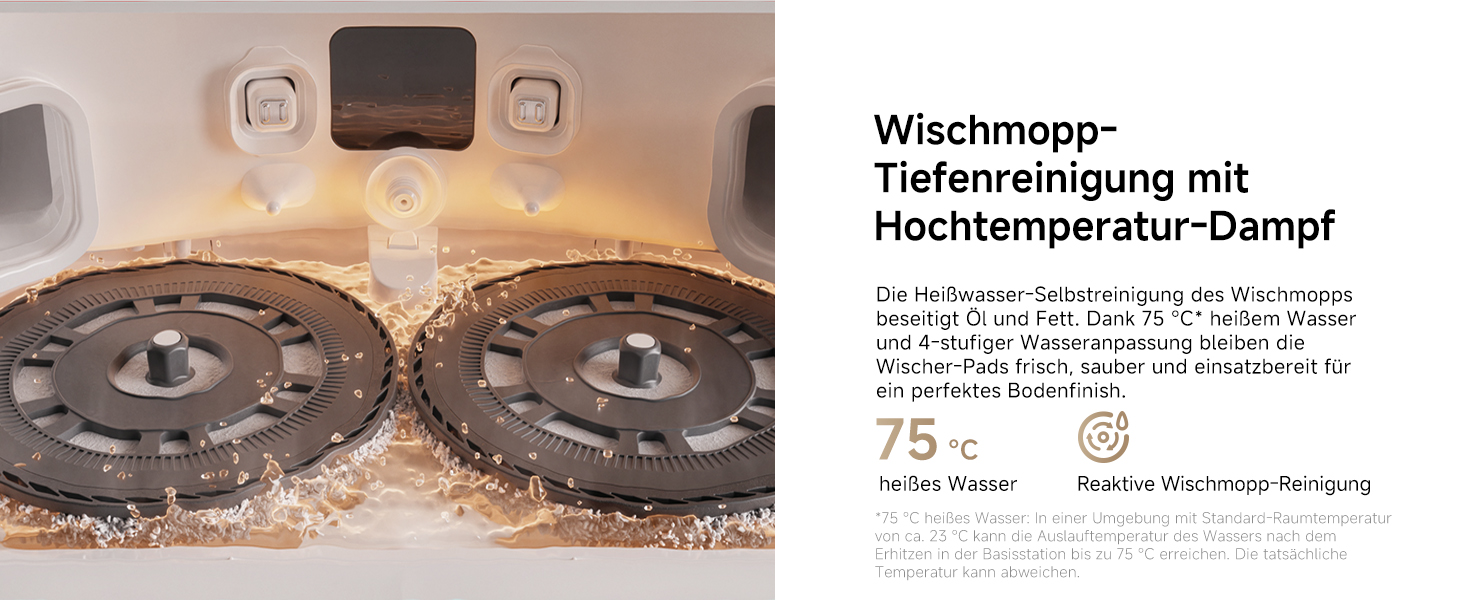 Робот-пилосос Dreame L40 Ultra AE з функцією миття, 19000 Па потужність всмоктування, багато щіток та гнучкий моп, для вологого та сухого прибирання. Автоматична станція очищення пилу.