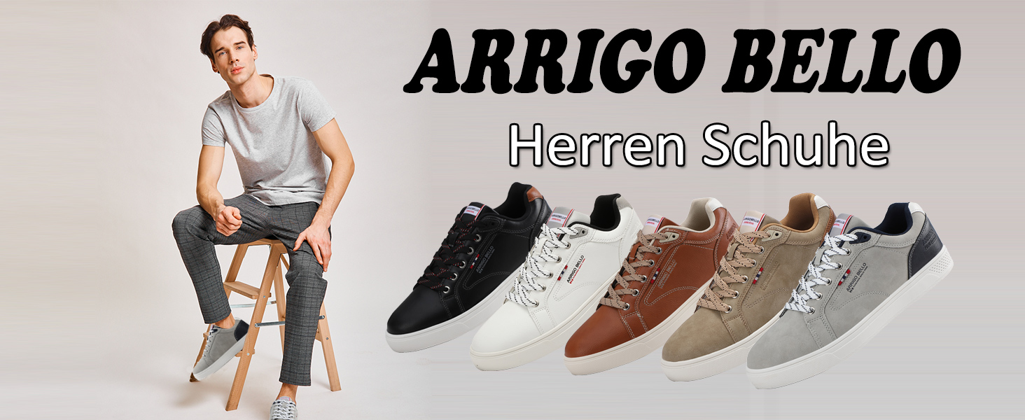 ARRIGO BELLO Кросівки чоловічі білі, спортивні, для ходьби та бігу, розмір 41-46