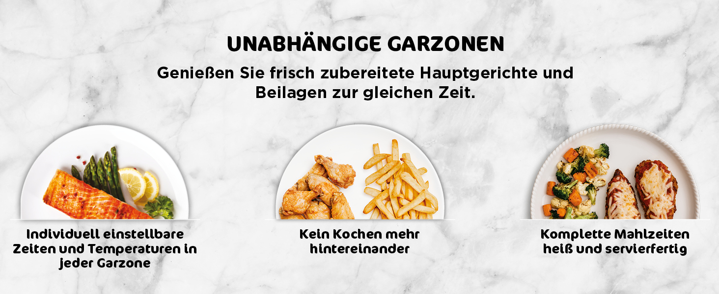 Фритюрниця повітряна Ninja Foodi FlexDrawer AF500EU, 10.4 л, 7-в-1, чорна