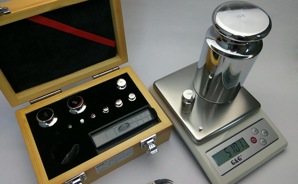 Кухонні ваги G&G KF6K: цифрова вага, 6 кг / 0.1 г, з автоматичним вимкненням, з живленням від мережі та батарейок