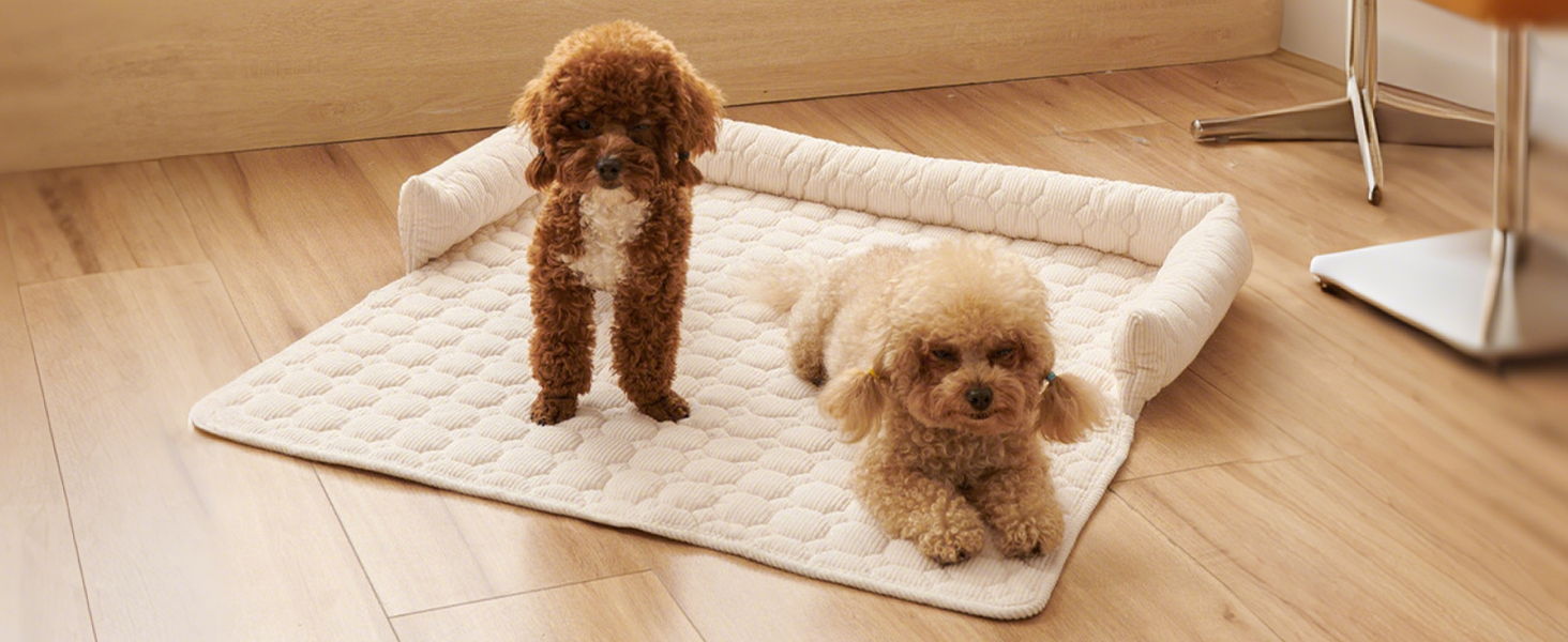 М'яке ліжко-лежанка для собак, софа з бортиком, захист дивану, 75x75 см, темно-сірий