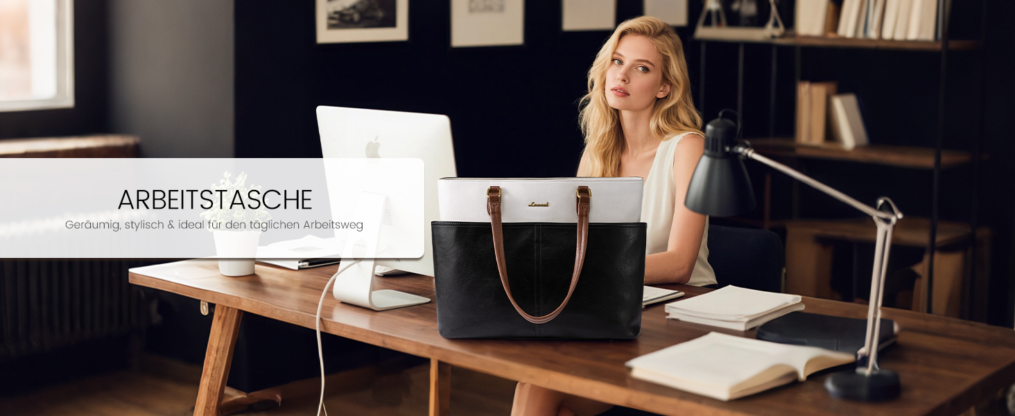 Сумка жіноча LOVEVOOK велика для ноутбука 15.6