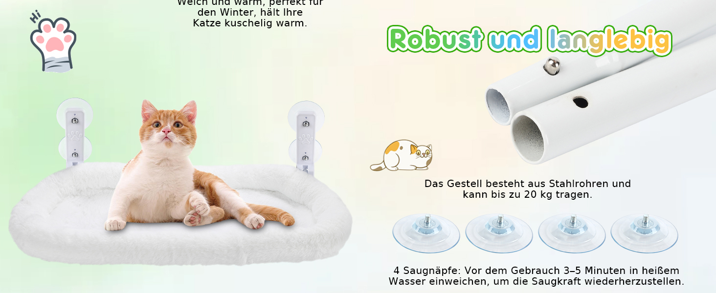 Кігтеточка-ліжко для котів на вікно 60x30 см, сіра, XL, до 20 кг