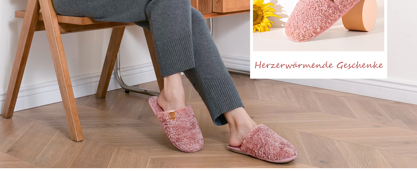 Жіночі домашні тапочки EverFoams Scuff: м'які, зручні, з пам'яті ефектом, з штучного альпаки, антиковзкі, кольори: кремовий, білий, розмір 38/39 EU