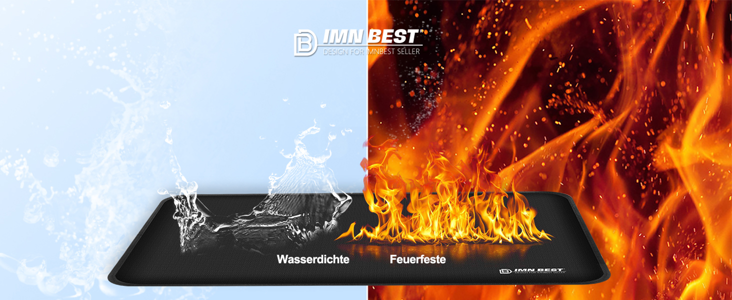 Термостійкий килимок під фритюрницю, термостійкий килимок з силікону для кухонних стільниць, захист стільниці, неслизький та водонепроникний (срібний, 60x40 см)