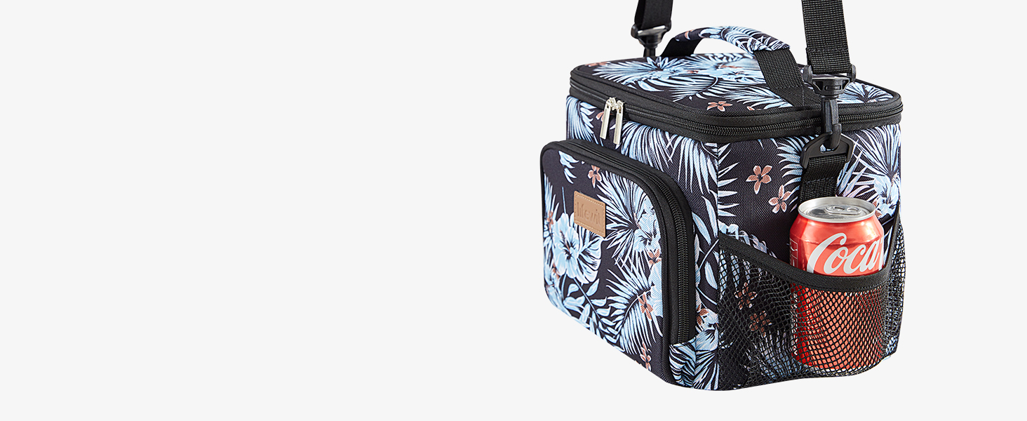 Термосумка LifeWit 9L для ланчу, 12 банок, з виставним ремінцем, для пікніка та роботи