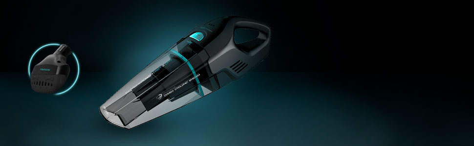 Пилосос ручний Cecotec Conga Immortal ExtremeSuction 22.2V для дому та авто, для сухого та вологого прибирання, з циклонною технологією та насадкою для шерсті тварин