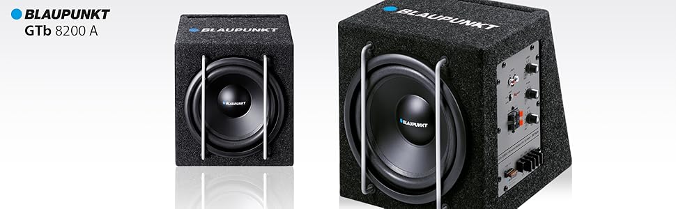 Сабвуфер Blaupunkt GTB 8200 A, активний, чорний, автомобільний