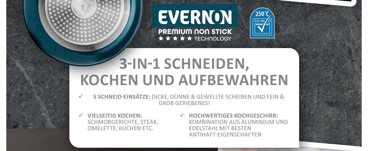 Набір посуду Kelton 27 предметів: каструлі, сковороди з антипригарним покриттям, набір для приготування їжі, без PFOA та PTFE, знімні ручки