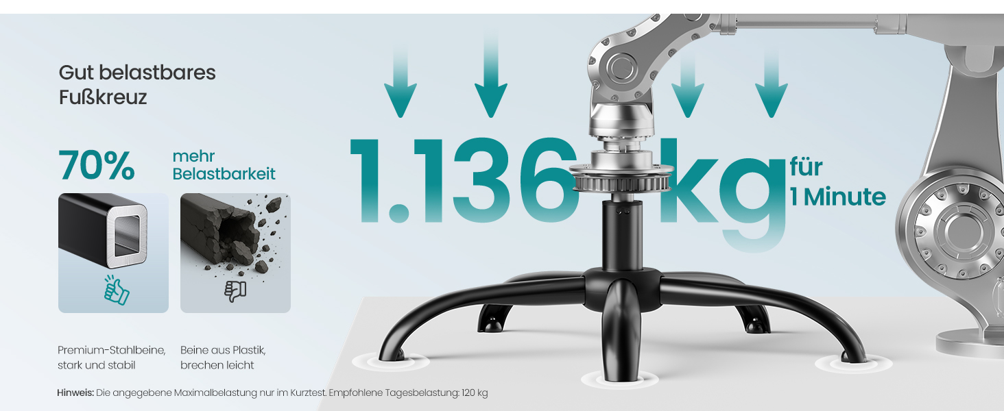 Офісне крісло SONGMICS OBN041B01, ергономічне, сітчасте, з регульованою підніжкою та підголівником, для дому та офісу (Чорний)