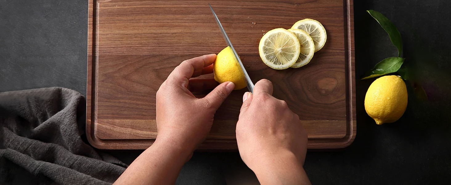 Набір кухонних ножів HOSHANHO 5 шт. з японської пудрованої сталі, професійний, з ергономічною ручкою з пакавуду