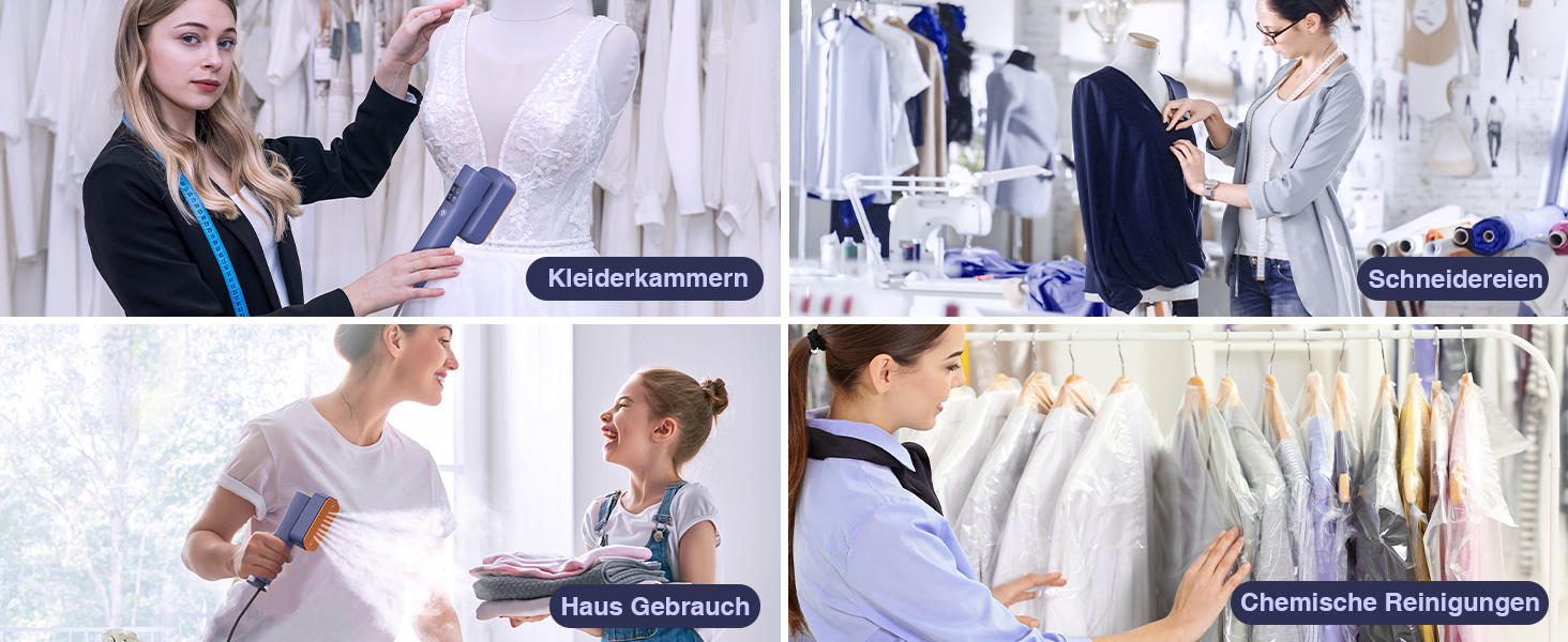 Праска Sundu Steamer: 2-в-1 відпарювач та праска для одягу, мобільна, з LED дисплеєм, 4 режими, блакитна