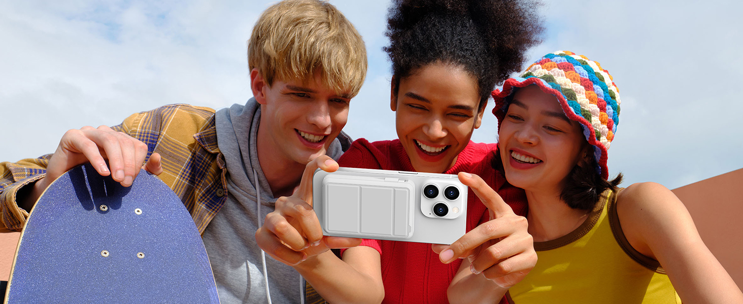 Power Bank Azmuth MagSafe 10000mAh для iPhone з LED дисплеєм, бездротова зарядка, білий