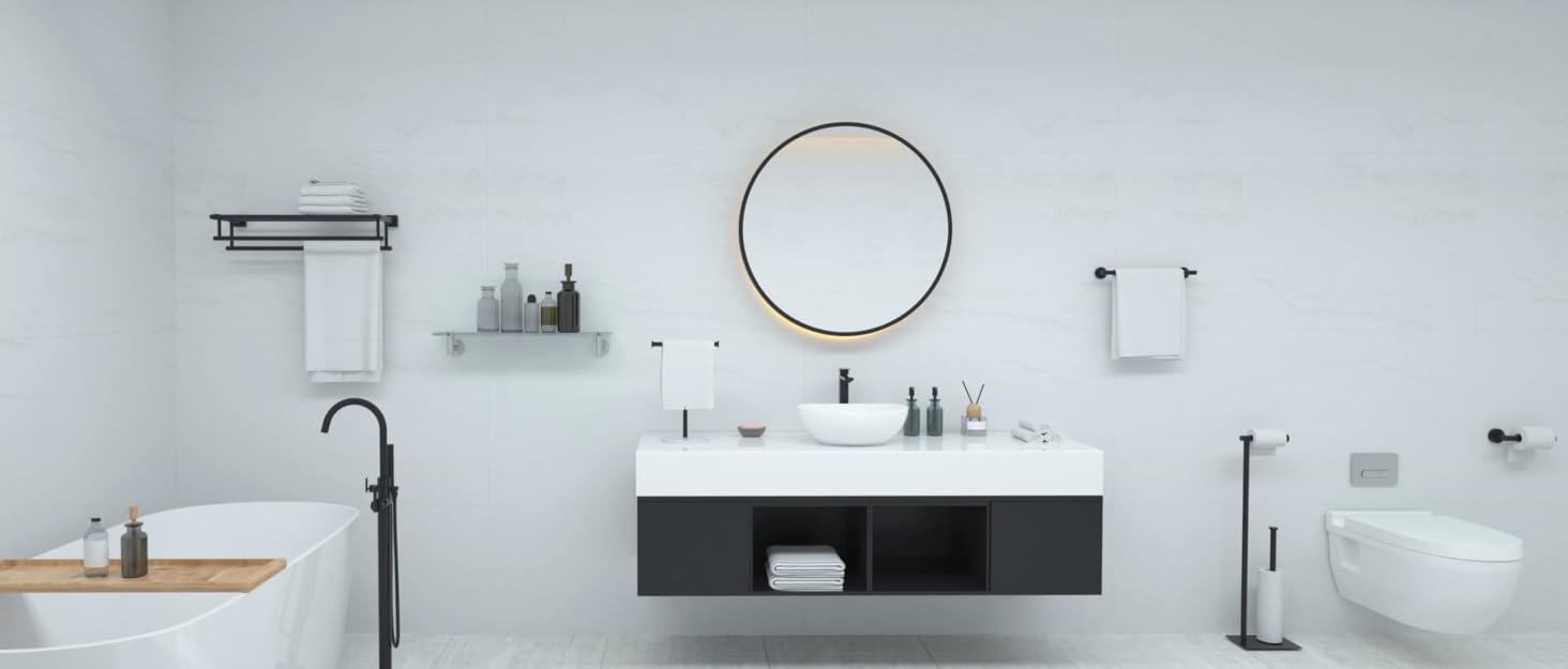 Тримач туалетного паперу з щіткою для унітазу YUET, гальванічне покриття, сріблястий