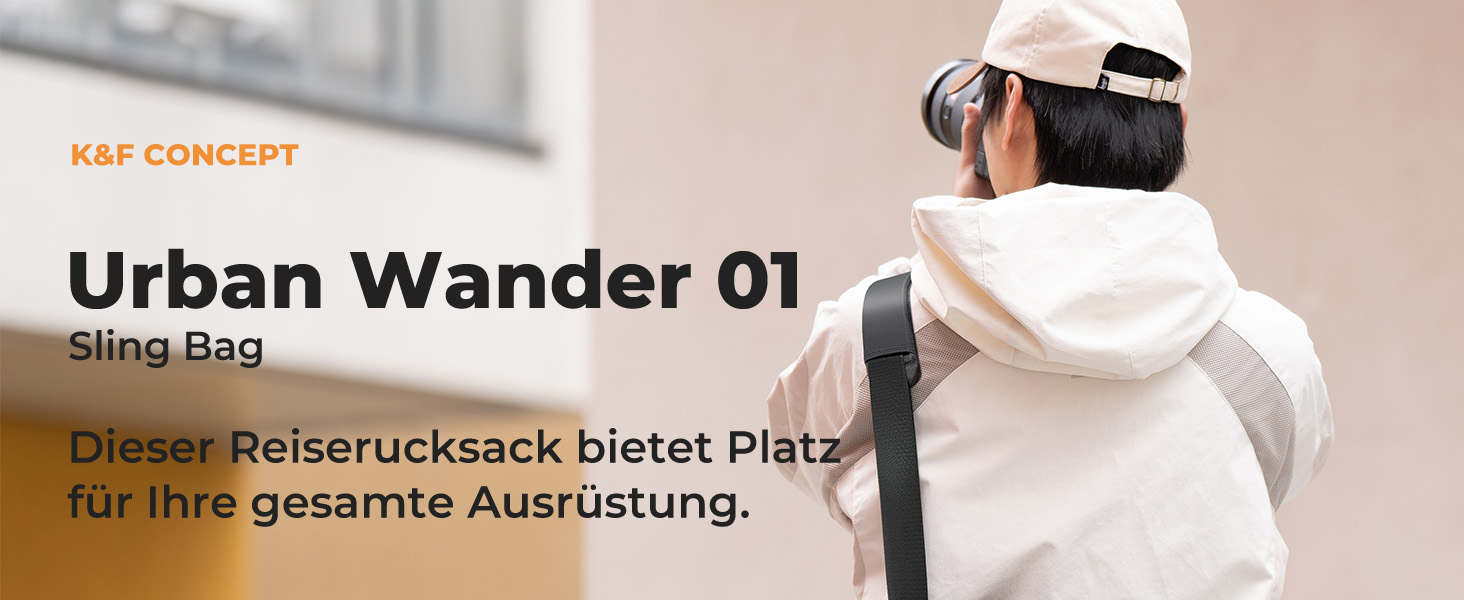 Рюкзак для камери K&F Concept, сумка через плече, фотосумка, камери, сумісний з Canon/Nikon/Sony/DJI Mavic, камуфляж M