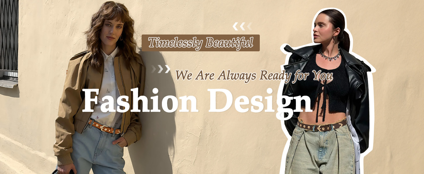 Жіночий шкіряний ремінь LeaCoolKey з пряжкою, з шипами, для джинсів та штанів, чорний, розмір M (82-91 см)