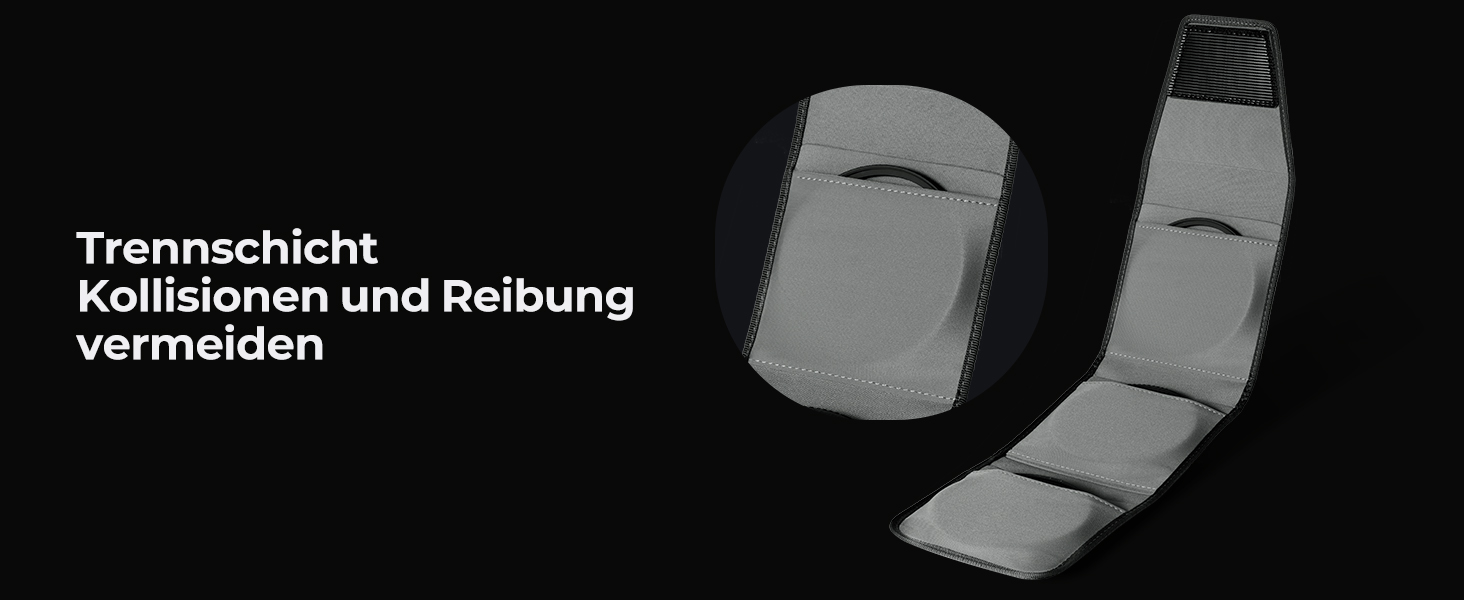 Набір фільтрів K&F Concept 62mm: UV, CPL, ND4 (Nano-Klear)