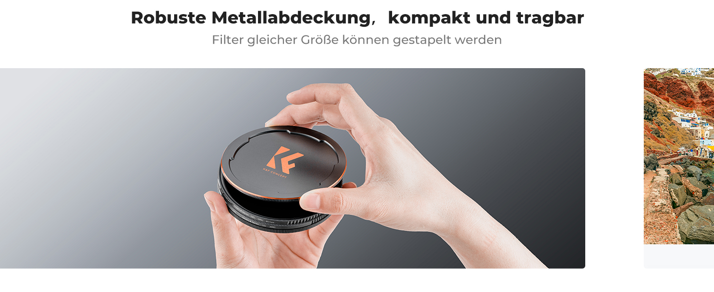 Набір фільтрів K&F Concept Nano X-Serie 82mm: поляризаційний (CPL), UV, кришки об'єктивів, чохол